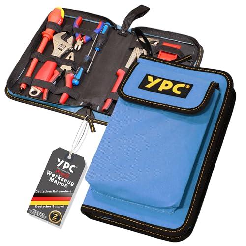 YPC ZipCaddy L – Werkzeugmappe/Werkzeug Organizer mit großer Außentasche und 17 Halteschlaufen, Werkzeugtasche leer, Werkzeug Mappe, Zangen Tasche, Tool Case YPC ZipCaddy L – Werkzeugmappe/Werkzeug Organizer mit großer Außentasche und 17 Halteschlaufen, Werkzeugtasche leer, Werkzeug Mappe, Zangen Tasche, Tool Case von YPC