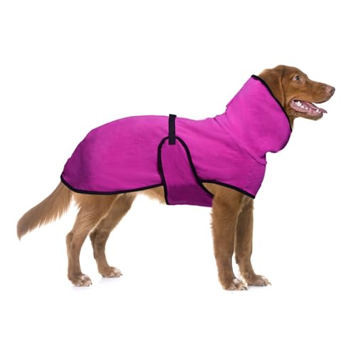 YPDOPORA Hundekleidung Für Den Winter, Warmer, Wattierter Mantel, Kuschelige Rollkragenjacke Für Hunde, Größe M, Bequemer, Weicher Haustiermantel Mit Verstellbarem Bauchgurt Für Spaziergänge,Lila,4XL YPDOPORA Hundekleidung Für Den Winter, Warmer, Wattierter Mantel, Kuschelige Rollkragenjacke Für Hunde, Größe M, Bequemer, Weicher Haustiermantel Mit Verstellbarem Bauchgurt Für Spaziergänge,Lila,4XL von YPDOPORA