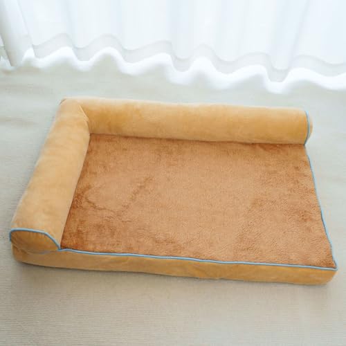 YPDOPORA Orthopädische Hundebetten Für Mittelgroße Hunde, Stützbett Aus Eierkarton-Schaumstoff Mit Abnehmbarem, Waschbarem Bezug, Rutschfester Unterseite Für Kleine Und Mittelgroße Haustiere,Gelb,S YPDOPORA Orthopädische Hundebetten Für Mittelgroße Hunde, Stützbett Aus Eierkarton-Schaumstoff Mit Abnehmbarem, Waschbarem Bezug, Rutschfester Unterseite Für Kleine Und Mittelgroße Haustiere,Gelb,S von YPDOPORA