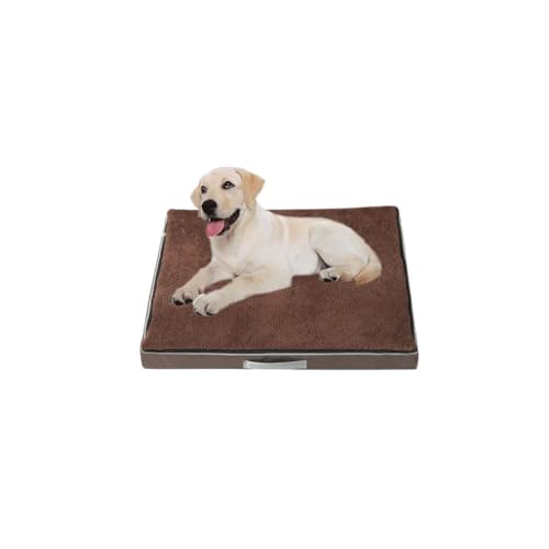 YPDOPORA Orthopädisches Hundebett Groß, Eierkarton-Schaumstoff Für Hundebett, Hundebetten Mittelgroßer Hunde, Abnehmbarer, Waschbarer Bezug, Hundebox-Unterlage Mit Rutschfester Unterseite,Braun,S YPDOPORA Orthopädisches Hundebett Groß, Eierkarton-Schaumstoff Für Hundebett, Hundebetten Mittelgroßer Hunde, Abnehmbarer, Waschbarer Bezug, Hundebox-Unterlage Mit Rutschfester Unterseite,Braun,S von YPDOPORA