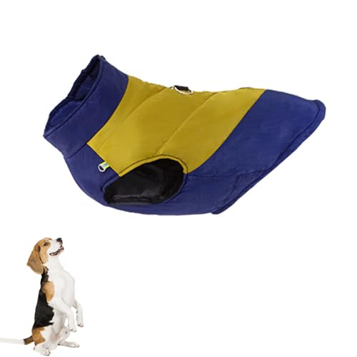 YPDOPORA Warme Wintermäntel Für Hunde, Hundemäntel Für Kleine Hunde, Wasserdicht, Kuschelige Rollkragenjacke Für Haustiere, Mittelgroße Pufferjacke Für Haustiere Mit D-Ring Für Hunde,Gelb,4XL YPDOPORA Warme Wintermäntel Für Hunde, Hundemäntel Für Kleine Hunde, Wasserdicht, Kuschelige Rollkragenjacke Für Haustiere, Mittelgroße Pufferjacke Für Haustiere Mit D-Ring Für Hunde,Gelb,4XL von YPDOPORA