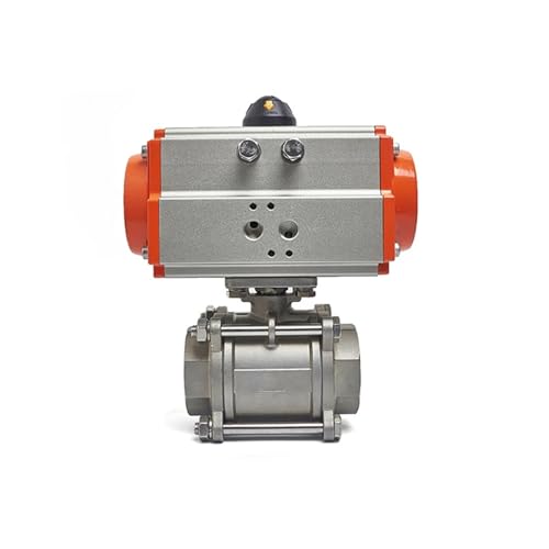 3 Zoll Dreiteiliger 304 Edelstahl Hochplattform Pneumatischer Kugelhahn 80 Doppeltwirkender Zylinder Kugelhahn 3 Zoll Dreiteiliger 304 Edelstahl Hochplattform Pneumatischer Kugelhahn 80 Doppeltwirkender Zylinder Kugelhahn von YPEZASDLW
