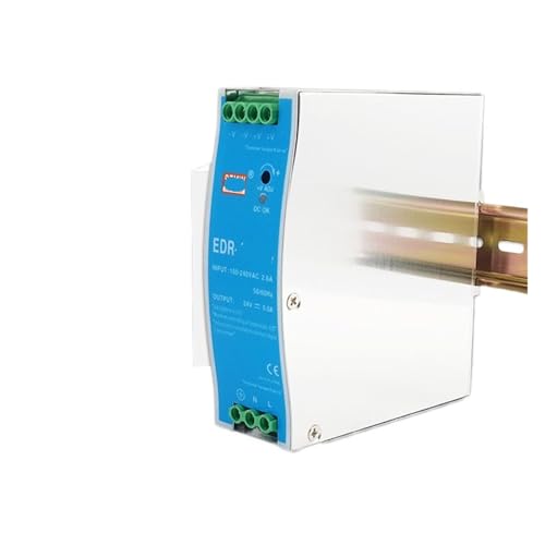 Schienenmontiertes Schaltnetzteil EDR NDR-120W-12V/24V Schienenmontierter Ausgang DC Spannungsregler(NDR-120-12) von YPEZASDLW