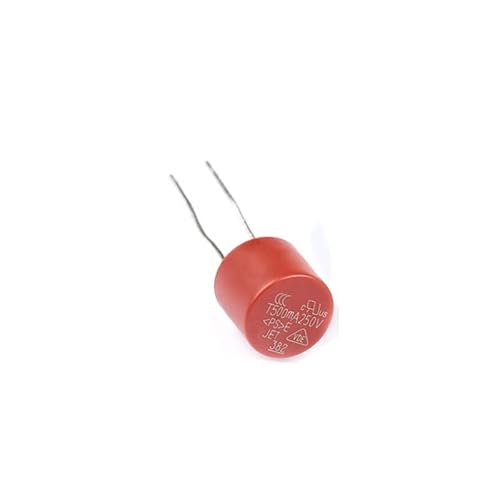 YPEZASDLW 10PCS Runde Sicherung Träge 500mA 1A 2A 2,5A 3,15A 4A 5A 6,3A 8A 10A 250V 382 Kunststoff T2A LCD TV Power Board(T4a) von YPEZASDLW