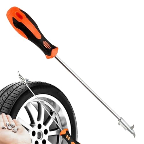 YPGHBHD Autoreifen-Steinreinigungshaken, Kompatibel mit Geely Starry L SC6-RV GE SC5, Multifunktionales tragbares Werkzeug zum Entfernen von Reifensteinen,Type A von YPGHBHD