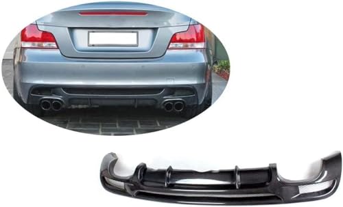 YPJHMXQXQ ABS-Heckdiffusor-Set für BMW 1er 120i 125i 128i 135i E82 2007 2008 2009-2013,einstellbar, mattiert – stabilität & luftströmung – moderner Design von YPJHMXQXQ