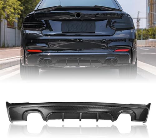 YPJHMXQXQ ABS-Heckdiffusor-Set für BMW 2 Series F22 F23 2 Door Coupe 2014-2021 230i M240i,einstellbar, mattiert – stabilität & luftströmung – moderner Design von YPJHMXQXQ