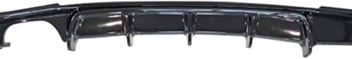 YPJHMXQXQ ABS-Heckdiffusor-Set für BMW 3 Series F30/F35 MP 2012-2019(Single Side Double Output),einstellbar, mattiert – stabilität & luftströmung – moderner Design von YPJHMXQXQ