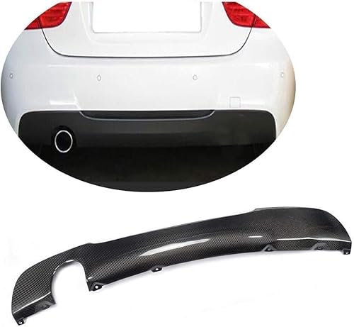 YPJHMXQXQ ABS-Heckdiffusor-Set für BMW 3er E90 Sport 2005-2012 318i 320i 320si -Tech,einstellbar, mattiert – stabilität & luftströmung – moderner Design,B-heckdiffusor Mit Einzelauspuff YPJHMXQXQ ABS-Heckdiffusor-Set für BMW 3er E90 Sport 2005-2012 318i 320i 320si -Tech,einstellbar, mattiert – stabilität & luftströmung – moderner Design,B-heckdiffusor Mit Einzelauspuff von YPJHMXQXQ