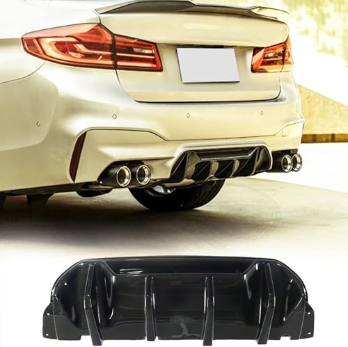 YPJHMXQXQ ABS-Heckdiffusor-Set für BMW 5er F90 M5 2018 2019 2020,einstellbar, mattiert – stabilität & luftströmung – moderner Design von YPJHMXQXQ