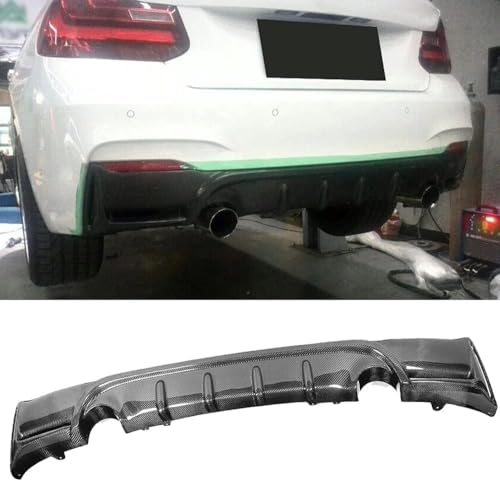 YPJHMXQXQ ABS-Heckdiffusor-Set für BMW F22 Sport Convertible 220I 230I 235I 2014 2015-2017,einstellbar, mattiert – stabilität & luftströmung – moderner Design von YPJHMXQXQ