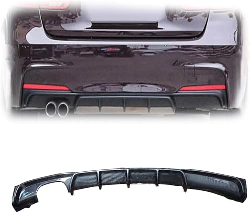 YPJHMXQXQ ABS-Heckdiffusor-Set für BMW F30 F31 3 Series 2012 2013 2014 2015 2016 2017 2018,einstellbar, mattiert – stabilität & luftströmung – moderner Design,C-Matte Black von YPJHMXQXQ