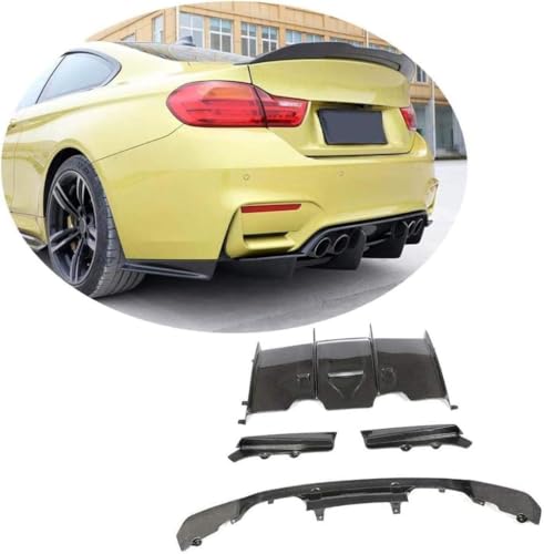 YPJHMXQXQ ABS-Heckdiffusor-Set für BMW F80 M3 F82 M4 F83 M4 2014 2015 2016 2017 2018 2019,einstellbar, mattiert – stabilität & luftströmung – moderner Design YPJHMXQXQ ABS-Heckdiffusor-Set für BMW F80 M3 F82 M4 F83 M4 2014 2015 2016 2017 2018 2019,einstellbar, mattiert – stabilität & luftströmung – moderner Design von YPJHMXQXQ