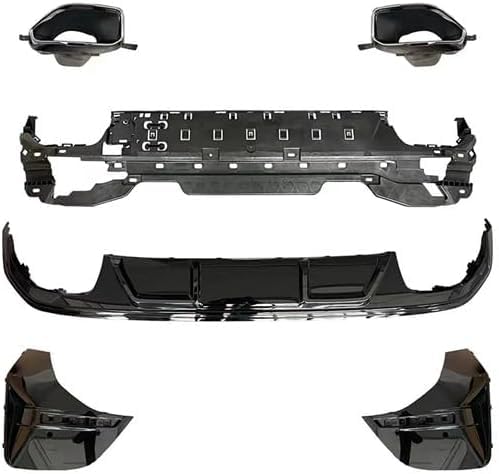 YPJHMXQXQ ABS-Heckdiffusor-Set für BMW New 4 Series 440i G26 Four Doors 2021-,einstellbar, mattiert – stabilität & luftströmung – moderner Design YPJHMXQXQ ABS-Heckdiffusor-Set für BMW New 4 Series 440i G26 Four Doors 2021-,einstellbar, mattiert – stabilität & luftströmung – moderner Design von YPJHMXQXQ