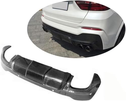 YPJHMXQXQ ABS-Heckdiffusor-Set für BMW Sport X4 F26 2015-2016,einstellbar, mattiert – stabilität & luftströmung – moderner Design von YPJHMXQXQ