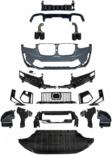 YPJHMXQXQ ABS-Heckdiffusor-Set für BMW X4 G02LCI Change X4M 2022-,einstellbar, mattiert – stabilität & luftströmung – moderner Design,A-1 Set YPJHMXQXQ ABS-Heckdiffusor-Set für BMW X4 G02LCI Change X4M 2022-,einstellbar, mattiert – stabilität & luftströmung – moderner Design,A-1 Set von YPJHMXQXQ