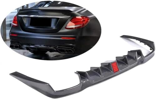 YPJHMXQXQ ABS-Heckdiffusor-Set für Benz W213 E250 E350 E400 E43 E63 2016 2017 2018,einstellbar, mattiert – stabilität & luftströmung – moderner Design von YPJHMXQXQ