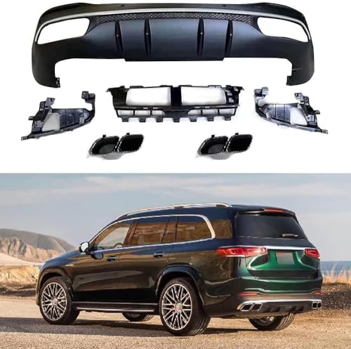 YPJHMXQXQ ABS-Heckdiffusor-Set für Benz X167 GLE GLS SUV 2020 2021,einstellbar, mattiert – stabilität & luftströmung – moderner Design,A-Black Tips YPJHMXQXQ ABS-Heckdiffusor-Set für Benz X167 GLE GLS SUV 2020 2021,einstellbar, mattiert – stabilität & luftströmung – moderner Design,A-Black Tips von YPJHMXQXQ