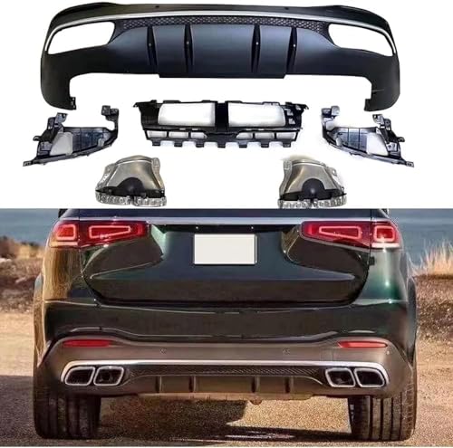 YPJHMXQXQ ABS-Heckdiffusor-Set für Benz X167 GLE GLS SUV 2020 2021,einstellbar, mattiert – stabilität & luftströmung – moderner Design,B-Silver Tips YPJHMXQXQ ABS-Heckdiffusor-Set für Benz X167 GLE GLS SUV 2020 2021,einstellbar, mattiert – stabilität & luftströmung – moderner Design,B-Silver Tips von YPJHMXQXQ