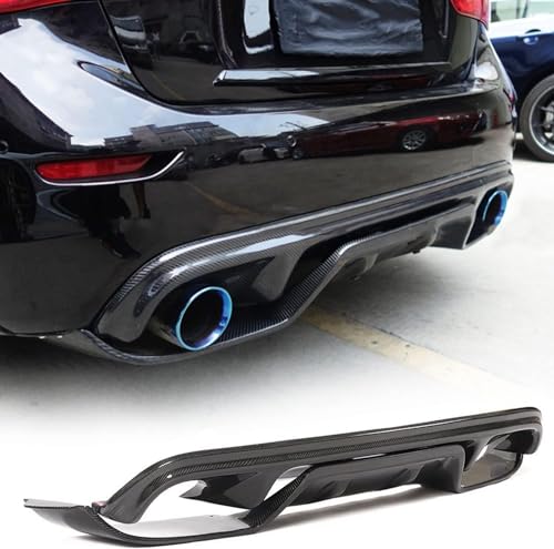 YPJHMXQXQ ABS-Heckdiffusor-Set für Infiniti Q50 2014 2015 2016,einstellbar, mattiert – stabilität & luftströmung – moderner Design von YPJHMXQXQ