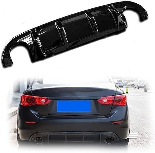 YPJHMXQXQ ABS-Heckdiffusor-Set für Infiniti Q50 2014 2015 2016 2017,einstellbar, mattiert – stabilität & luftströmung – moderner Design von YPJHMXQXQ