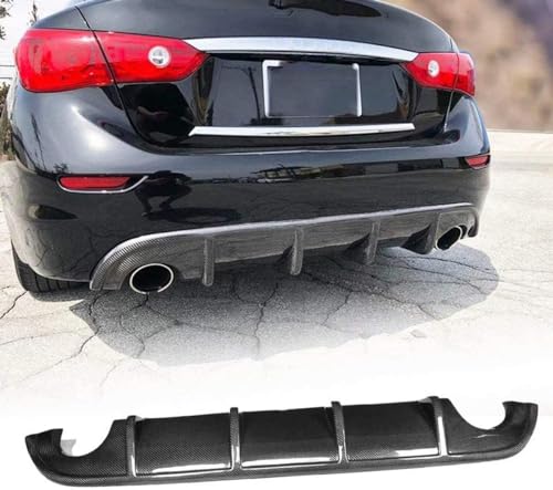 YPJHMXQXQ ABS-Heckdiffusor-Set für Infiniti Q50 Q50S 2014 2015 2016 2017,einstellbar, mattiert – stabilität & luftströmung – moderner Design YPJHMXQXQ ABS-Heckdiffusor-Set für Infiniti Q50 Q50S 2014 2015 2016 2017,einstellbar, mattiert – stabilität & luftströmung – moderner Design von YPJHMXQXQ