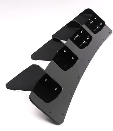 YPJHMXQXQ ABS-Heckdiffusor-Set für VW Golf 7 VII MK7 GTI 2013 2014 2015 2016,einstellbar, mattiert – stabilität & luftströmung – moderner Design von YPJHMXQXQ