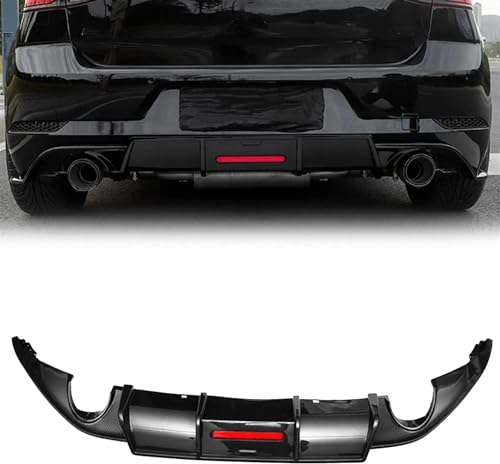 YPJHMXQXQ ABS-Heckdiffusor-Set für VW Golf 7.5 GTI 2017 2018 2019 2020,einstellbar, mattiert – stabilität & luftströmung – moderner Design von YPJHMXQXQ