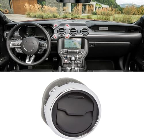 YPJHMXQXQ Auto Klima-Auslassgrill für Ford Mustang 2015-2018 - Ventilations-Trim Innen, Eleganter Dashboard-Dekor - Hitzebeständig, Langlebig ,C/Only 1pc Centerr YPJHMXQXQ Auto Klima-Auslassgrill für Ford Mustang 2015-2018 - Ventilations-Trim Innen, Eleganter Dashboard-Dekor - Hitzebeständig, Langlebig ,C/Only 1pc Centerr von YPJHMXQXQ