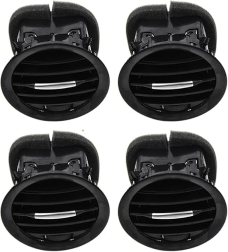 YPJHMXQXQ Auto Klima-Auslassgrill für Toyota Camry 6th 2006-2011 - Ventilations-Trim Innen, Eleganter Dashboard-Dekor - Hitzebeständig, Langlebig ﻿,F/Style B 4pcs von YPJHMXQXQ