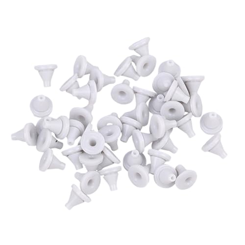 100 Stück Duschkopf-Silikondüsen, Ersatzdüsen, runde Spitze, universal, Sprinkler-Auslauf, einfach zu bedienen, Duschkopf-Sprays Loch 100 Stück Duschkopf-Silikondüsen, Ersatzdüsen, runde Spitze, universal, Sprinkler-Auslauf, einfach zu bedienen, Duschkopf-Sprays Loch von YPREWY