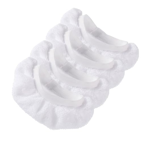 4 Stück waschbare wiederverwendbare Dampfreiniger für Handdampfreiniger Mikrofasertücher für verschiedene Oberflächen Reinigung von YPREWY