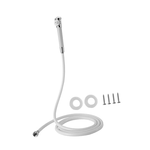 Handgepresster Duschkopf aus Edelstahl, PVC, externe Düse mit Schlauch, Marine-versenkt, langlebig, tragbar, für Boote, Duschsprüher Handgepresster Duschkopf aus Edelstahl, PVC, externe Düse mit Schlauch, Marine-versenkt, langlebig, tragbar, für Boote, Duschsprüher von YPREWY