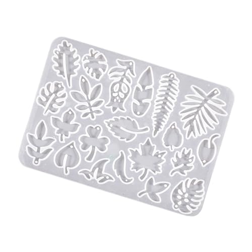 Kristallharz-Silikonformen-Set mit Rosenblütenblättern, Blumen-Designs für Schmuckherstellung und handgefertigtes Zubehör, Kristall-Epoxidharz-Silikonformen von YPREWY