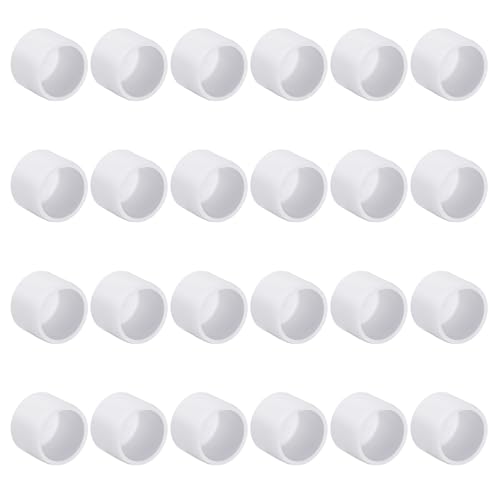 Mehrzweck-PVC-Rohr-Endkappen, 3/4 Zoll, 1/4 Zoll, 2, stabile Möbelqualität, SCH40 Armaturen, PVC-Rohrverschraubungen, 24 Stück Mehrzweck-PVC-Rohr-Endkappen, 3/4 Zoll, 1/4 Zoll, 2, stabile Möbelqualität, SCH40 Armaturen, PVC-Rohrverschraubungen, 24 Stück von YPREWY