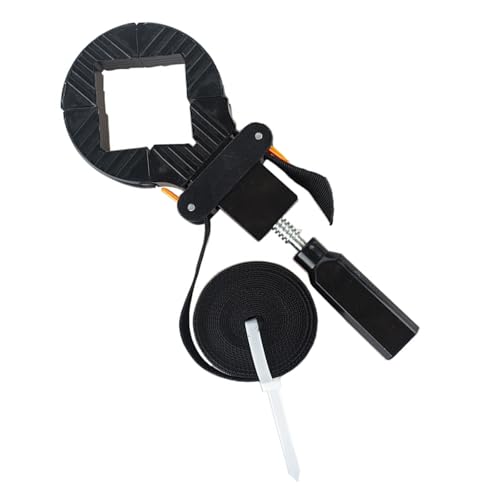 Schnellspann-Bandklemme, Holzbearbeitung, verstellbares Band, polygonaler Clip, 4 Backen, Bilderrahmenhalter, Holzbearbeitungswerkzeug, verstellbare Eckklemme von YPREWY