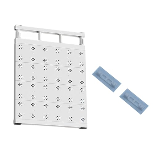YPREWY Stabile Schrank-Trennwand-Organizer, Aufbewahrungshalter mit Karbonstahl-Konstruktion für zusätzlichen Stauraum YPREWY Stabile Schrank-Trennwand-Organizer, Aufbewahrungshalter mit Karbonstahl-Konstruktion für zusätzlichen Stauraum von YPREWY