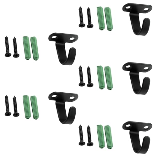 YPREWY Verstellbarer Deckenhaken mit stabilen Zinklegierungsmaterialien, große Kapazität, Tragfähigkeit für drinnen und draußen, täglicher Gebrauch, Zinklegierung, Wandhaken von YPREWY