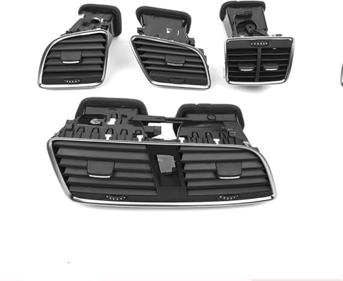 YPZJXQXQ Accessoire Ventilationsgrill Klima für Audi Q3 - Innenraum-Trim Dashboard, Luftzirkulation Verbessern - Hochehaltiges ABS/PC-Material,E/a Set of von YPZJXQXQ