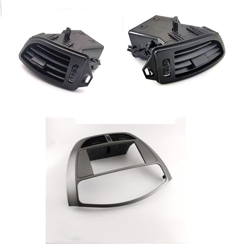 YPZJXQXQ Accessoire Ventilationsgrill Klima für Chery Tiggo 2005-2009 T11-53054053 - Innenraum-Trim Dashboard, Luftzirkulation Verbessern - Hochehaltiges ABS/PC-Material,F/Left Right Central von YPZJXQXQ