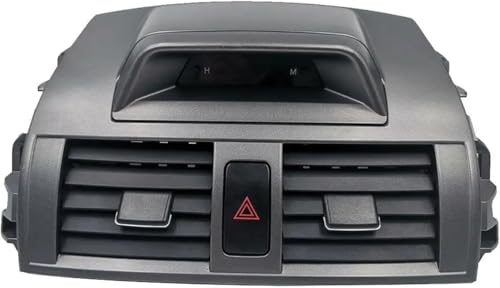 YPZJXQXQ Accessoire Ventilationsgrill Klima für Toyota Corolla 2009‑2013 C0W8 5567002340 - Innenraum-Trim Dashboard, Luftzirkulation Verbessern - Hochehaltiges ABS/PC-Material von YPZJXQXQ