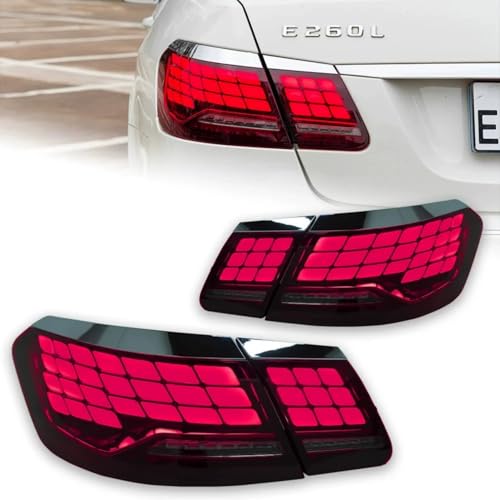 YPZJXQXQ Autohinterleuchten-Set - Hochwertige LED-Hinterleuchte für Mercedes Benz E-Class W212 2009-2016, wasserdicht und langlebig, Plug-and-Play-Installation mit Brems-/Fahrlichtfunktionen,B-Right YPZJXQXQ Autohinterleuchten-Set - Hochwertige LED-Hinterleuchte für Mercedes Benz E-Class W212 2009-2016, wasserdicht und langlebig, Plug-and-Play-Installation mit Brems-/Fahrlichtfunktionen,B-Right von YPZJXQXQ