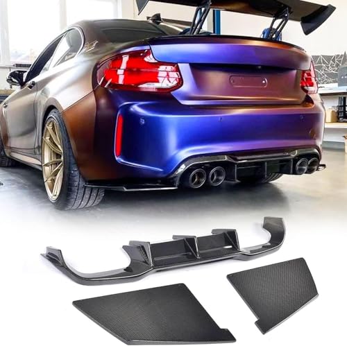 YPZJXQXQ Glanzschwarz Heckdiffusor für BMW 2er F87 M2 2016 2017 2018 2019,Anti-kratzig – einfache Installation – sportliches Aussehen YPZJXQXQ Glanzschwarz Heckdiffusor für BMW 2er F87 M2 2016 2017 2018 2019,Anti-kratzig – einfache Installation – sportliches Aussehen von YPZJXQXQ