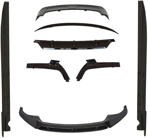 YPZJXQXQ Glanzschwarz Heckdiffusor für BMW X7G07 2019-2022 Carbon Pattern,Anti-kratzig – einfache Installation – sportliches Aussehen,B-Carbon pattern2 von YPZJXQXQ