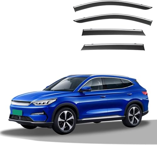 YPZJXQXQ Windabweiser für BYD Song Plus MK1 2020 2021 2022 2023, Window Visier Halten Sie Ihr Auto belüftet Im Regen Regen Sonnenschutz Seitenfenster Vent Visiers YPZJXQXQ Windabweiser für BYD Song Plus MK1 2020 2021 2022 2023, Window Visier Halten Sie Ihr Auto belüftet Im Regen Regen Sonnenschutz Seitenfenster Vent Visiers von YPZJXQXQ