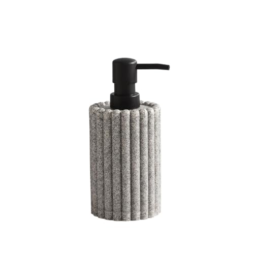 YQINQIN83B Seifenspender Countertop Soap Dispenser Refillable Liquid Bottle Hand Dish Lotion with Pump Waschspender(Grigio) von YQINQIN83B