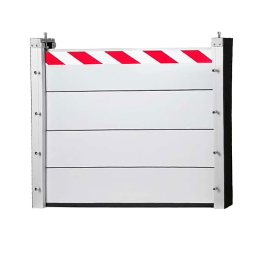 Hochwasserbarriere, Aluminium-Hochwasserbrett, Tragbare Hochwasserbarriere für Türen Und Garagen, Demontierbarer Schutz, Quickfit-Hochwasserschutz, Quick Fit-Hochwasserschutz(L 120CM x H 60CM) von YQISHI