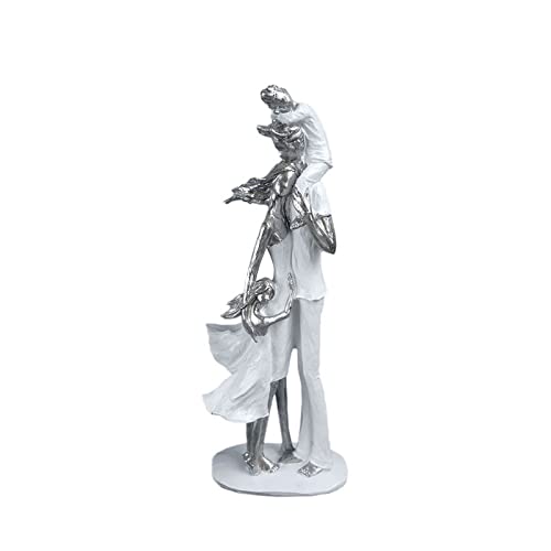 YQLKD Desktop-Dekor Harzstatue Happy Family of Four Figures Crafts Decoration von YQLKD