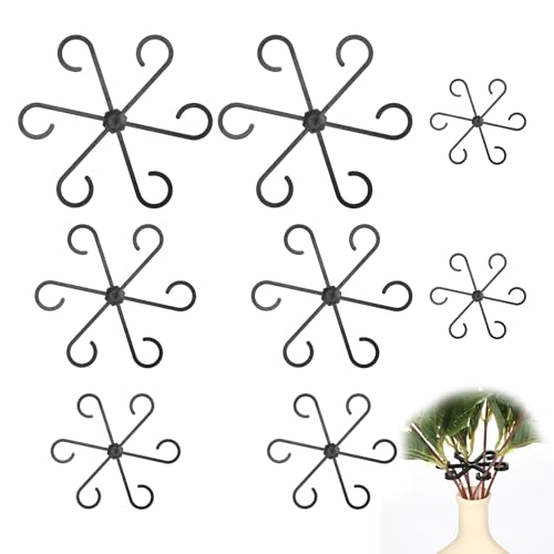 Pflanzenstütze 8 Stück Kletterpflanzenhalter, Blumenpflanzenstützen, 4 Größen Kletterpflanzenstützen für Pflanzenwachstumszubehör, Pflanzenstützen für Zimmerpflanzen Pflanzenstütze 8 Stück Kletterpflanzenhalter, Blumenpflanzenstützen, 4 Größen Kletterpflanzenstützen für Pflanzenwachstumszubehör, Pflanzenstützen für Zimmerpflanzen von YQQYG