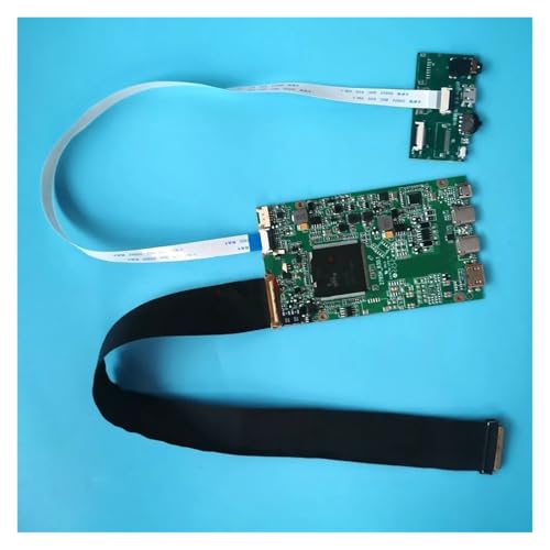 Kompatibel for MNF601EA1 LTN156FL03 N156DCE LTN156FL02 N173DSE 4K-Treiber-Controller-Board 40Pin EDP 3840x2160 Panel USB-C 3.0 Mini-HDMI-Kit(For LTN156FL02-101) von YQRYRYLE